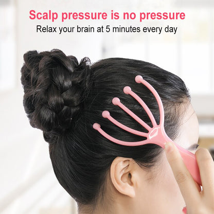 Four-finger Head Massager