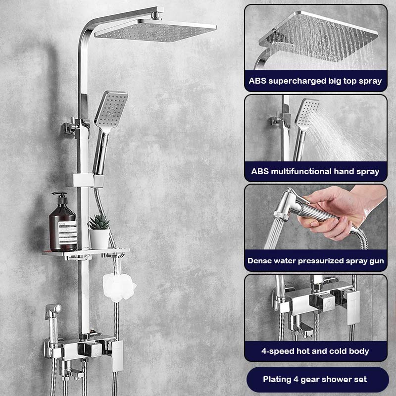 thermostatically pressurized showerhead