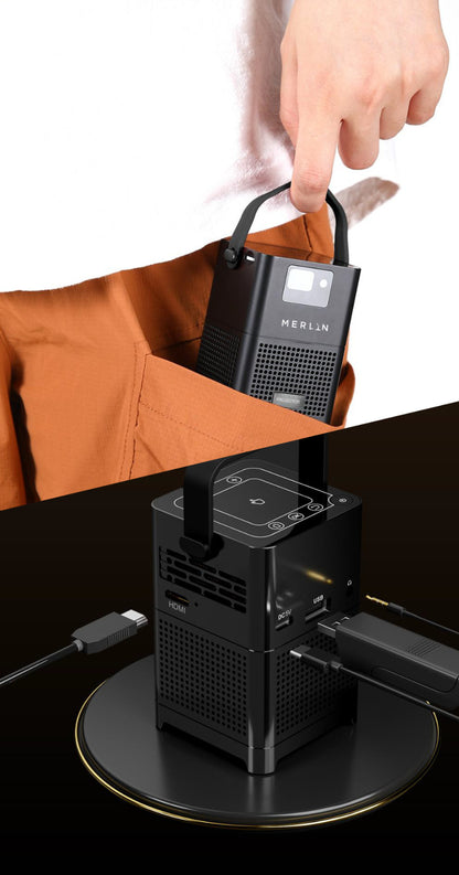 Merlin Cube Projector Premium