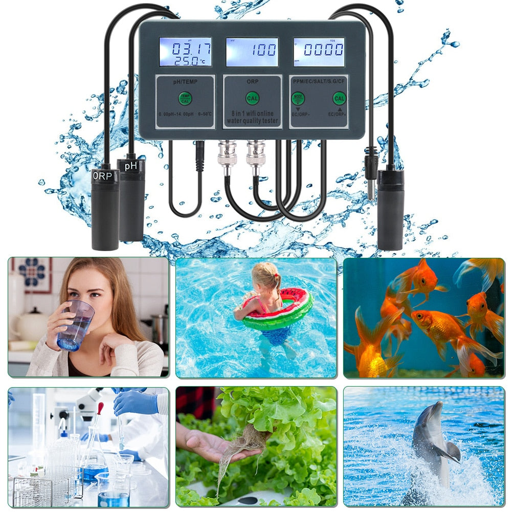 online aquarium water quality monitoring