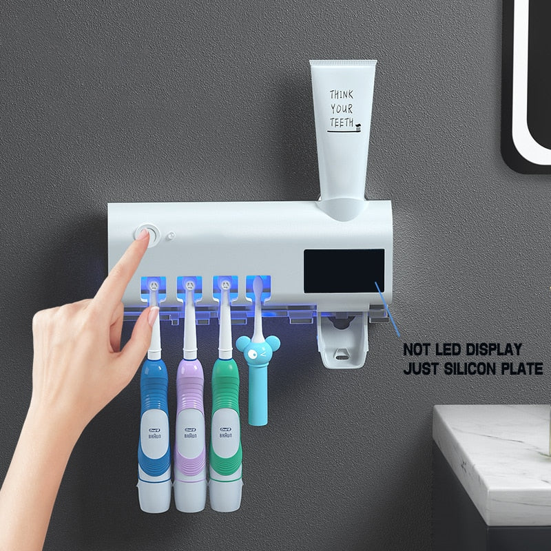 UV Toothbrush holder