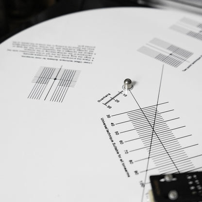 Phonograph Cartridge Alignment Protractor