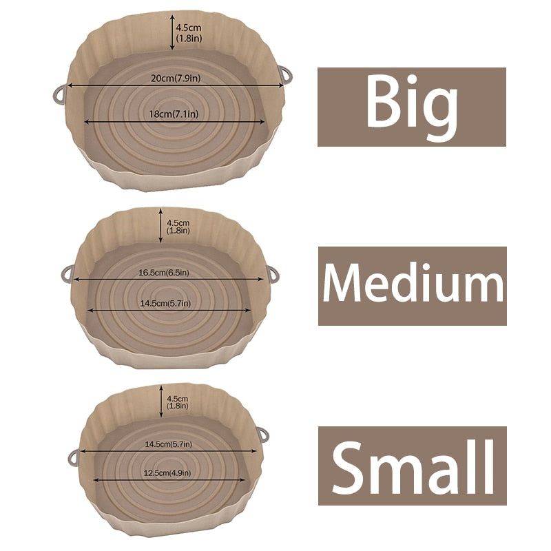 Reusable Air Fryer Silicon tray