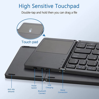 Folding Bluetooth Keyboard