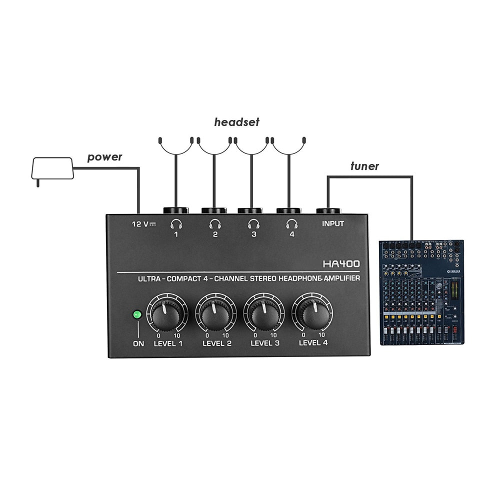 Ultra-Compact Stereo Audio Amplifier