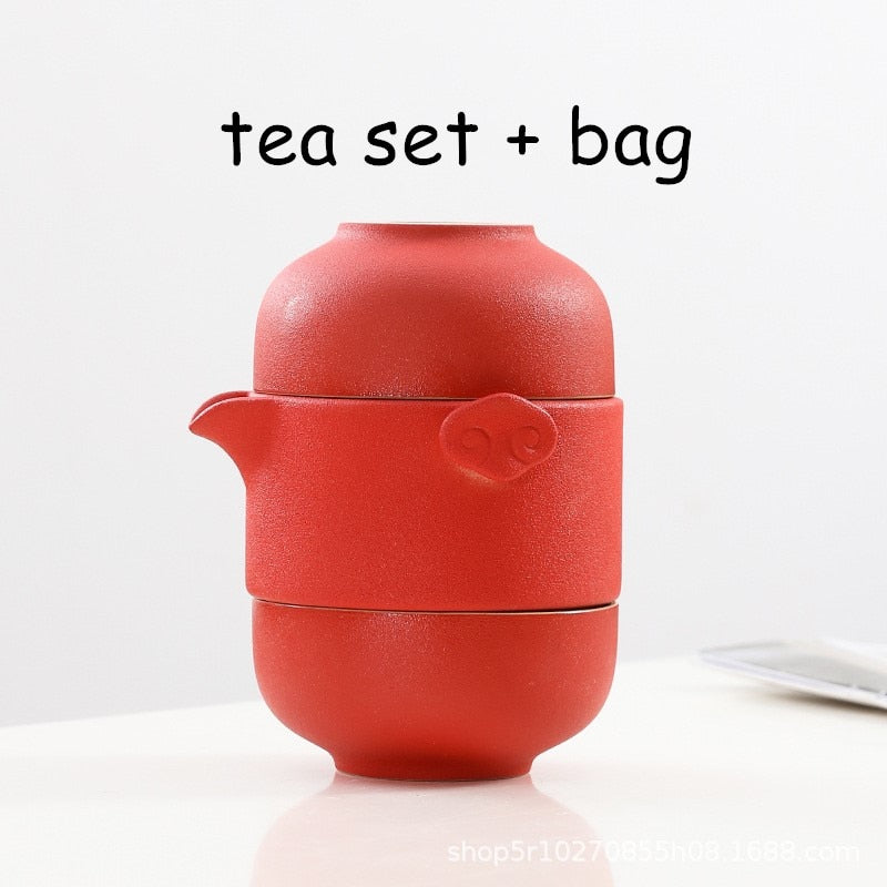 ceramic porcelain teapot