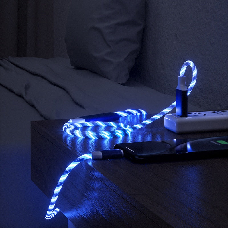 Glowing LED Phone Charger