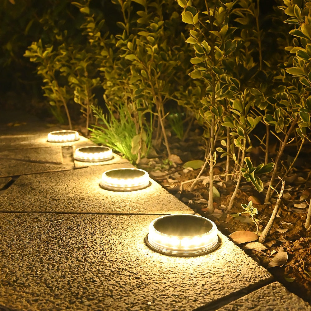 4Pack Solar Ground Light