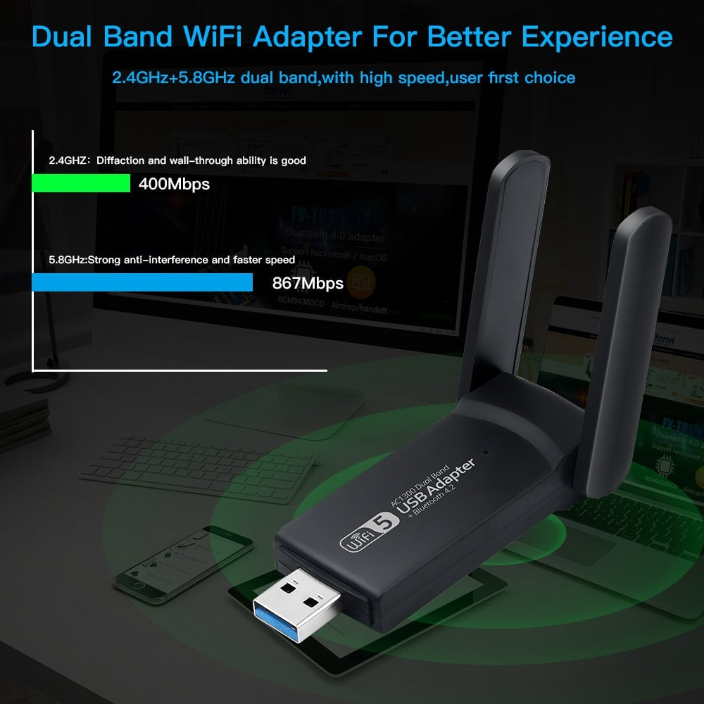 WiFi USB 3.0 Adapter