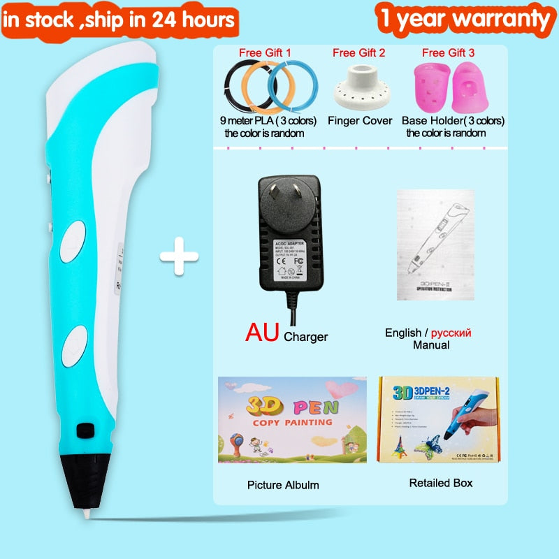 3D Drawing Printing Pen with LCD