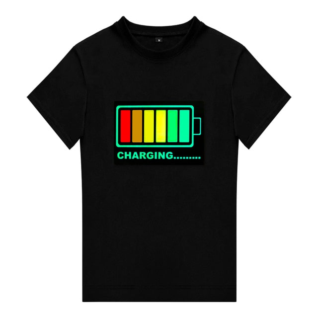 men's LED T-shirt