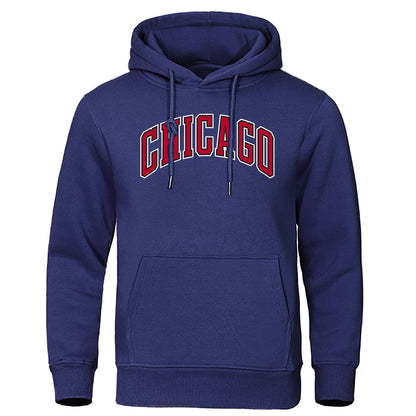 Chicago Basketball Uniform Street Printed Hoodie