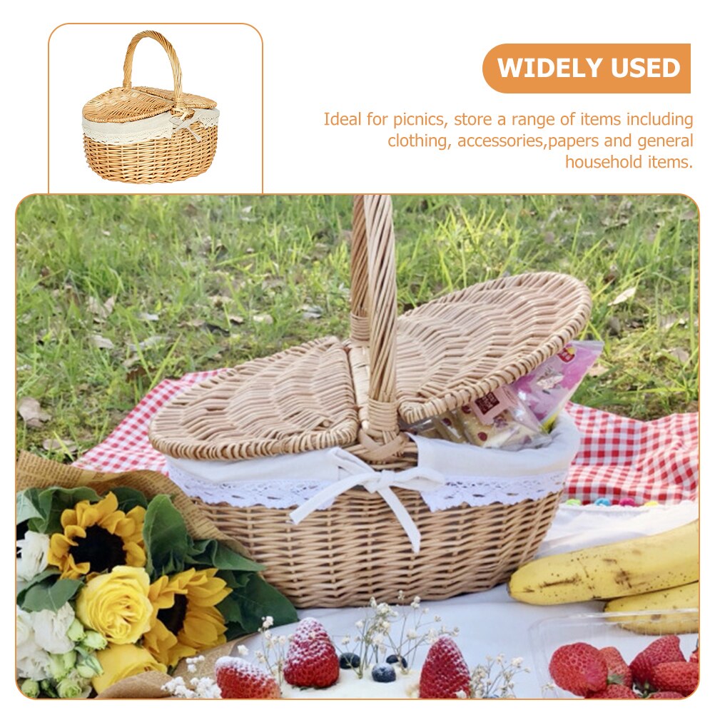 picnic-ready hamper - pre packed with fresh merlin farm produce