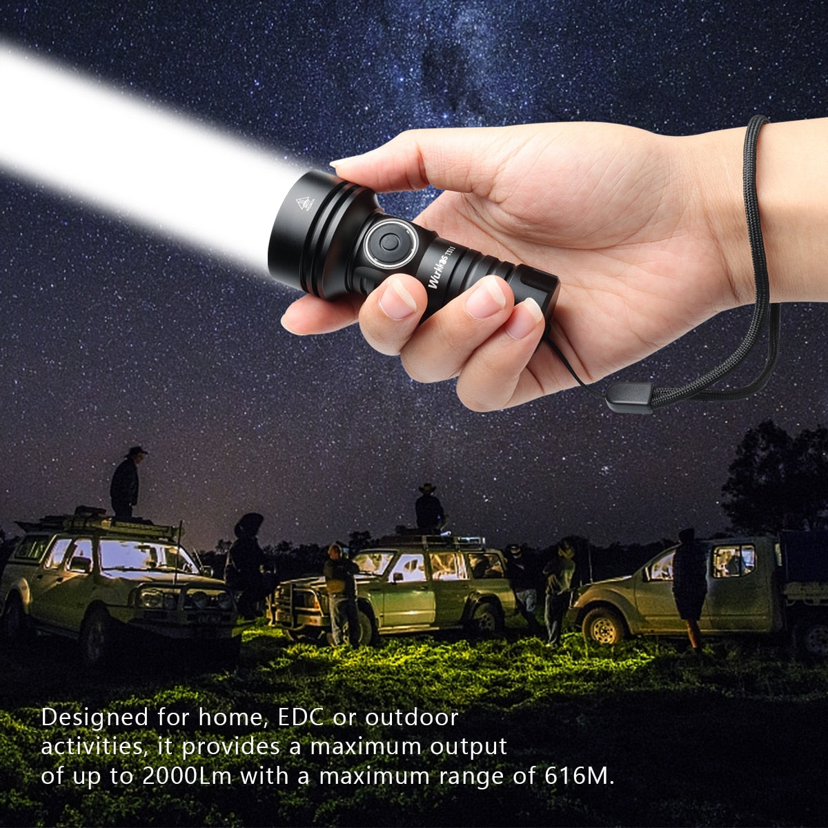 Mini 18350 Flashlight