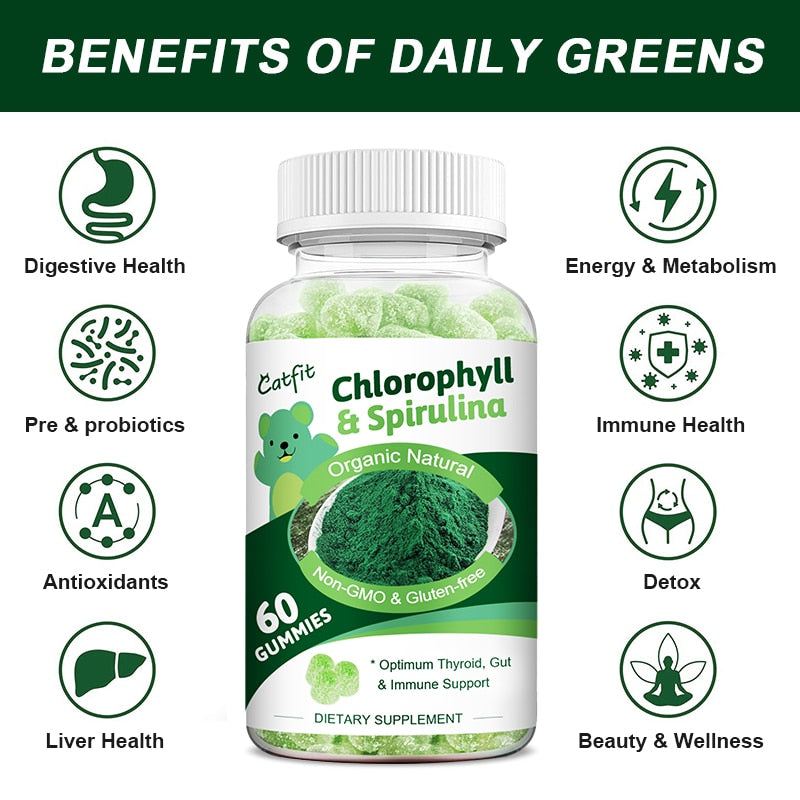 Chlorophyll & Spirulina Gummies