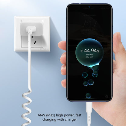 Coiled Cable Type C Charging