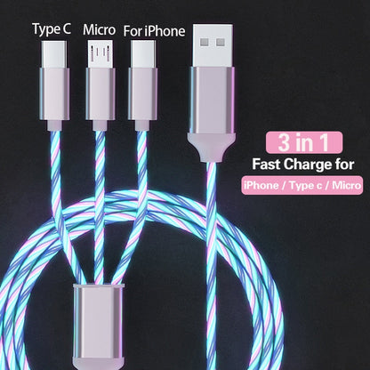 Glowing LED Phone Charger