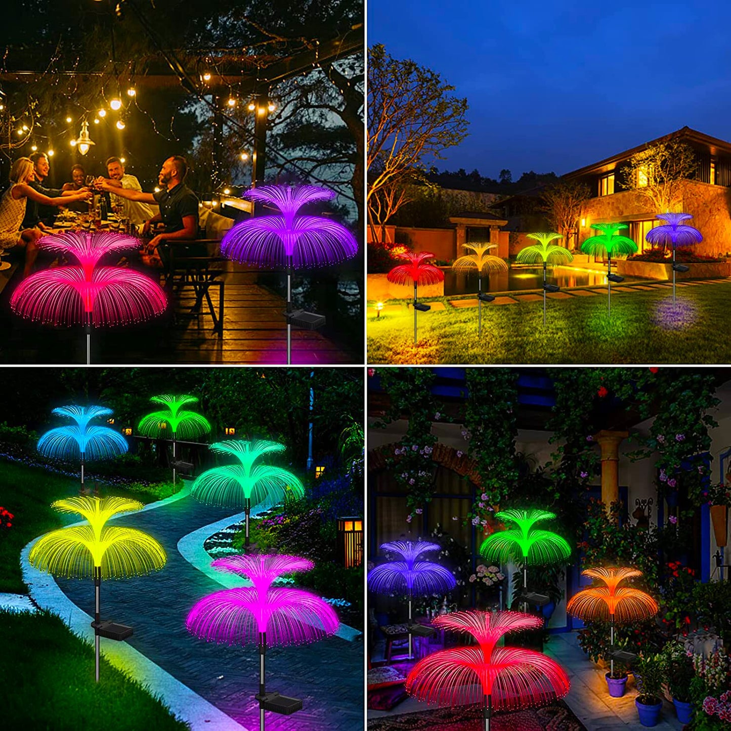 Double Solar Jellyfish Light