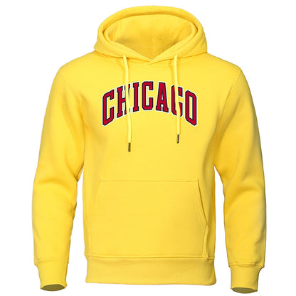 Chicago Basketball Uniform Street Printed Hoodie