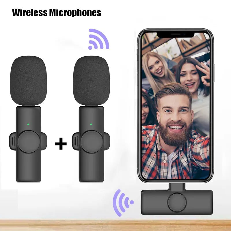 Professional Wireless Lavalier Microphone