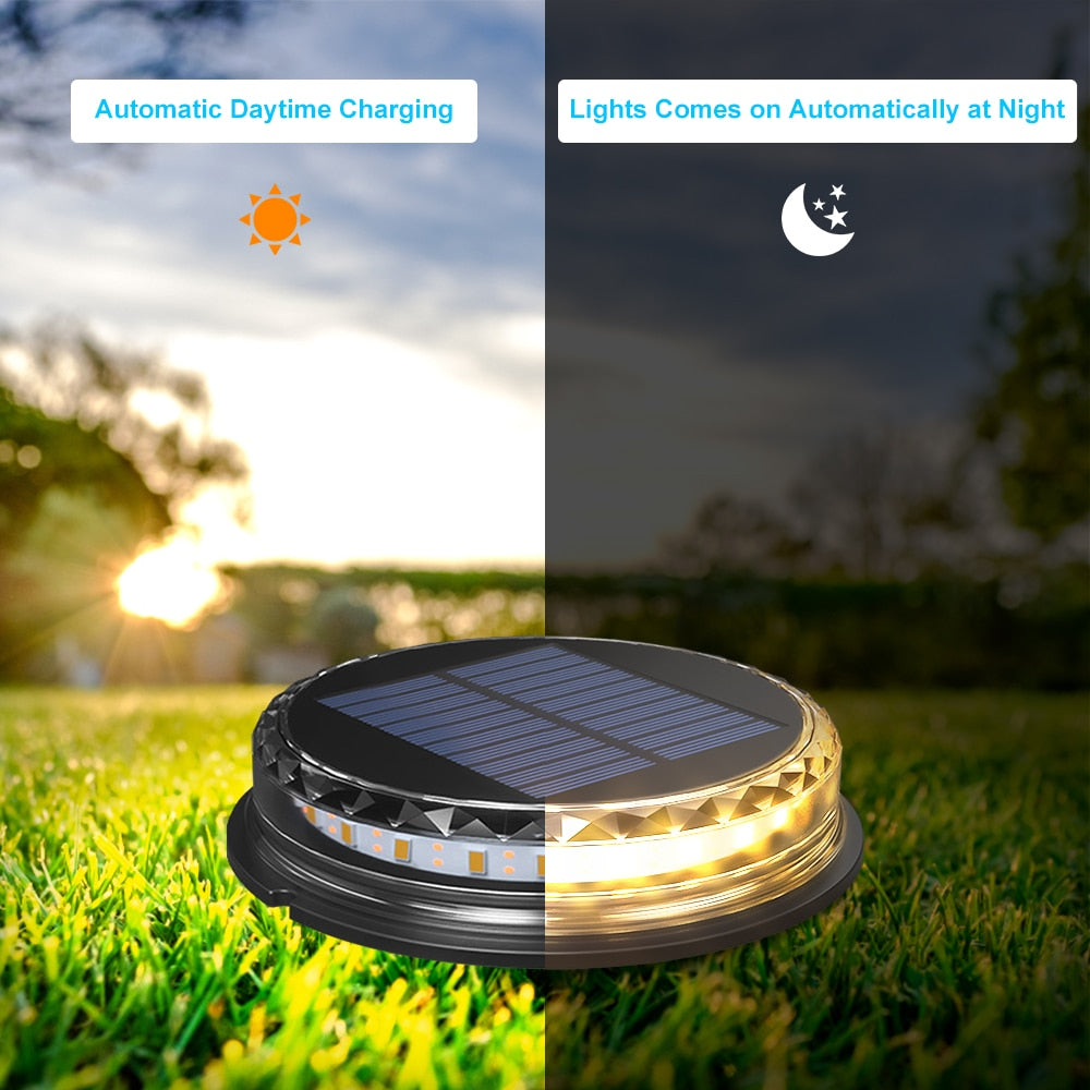 4Pack Solar Ground Light