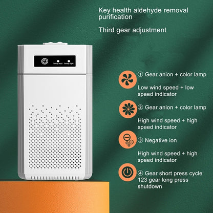 Air Purifier  Negative Ion Generator with HEPA Filter