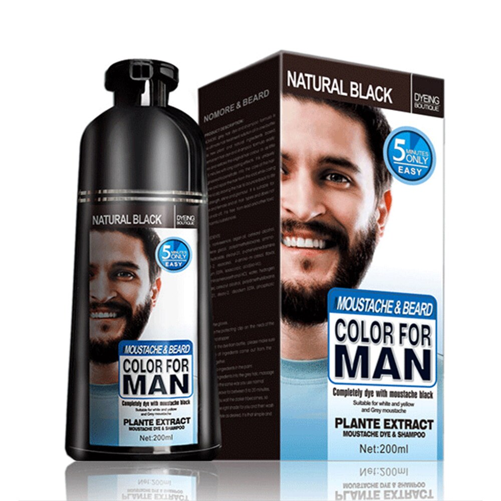 permanent beard color