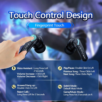 waterproof gaming tws earphones