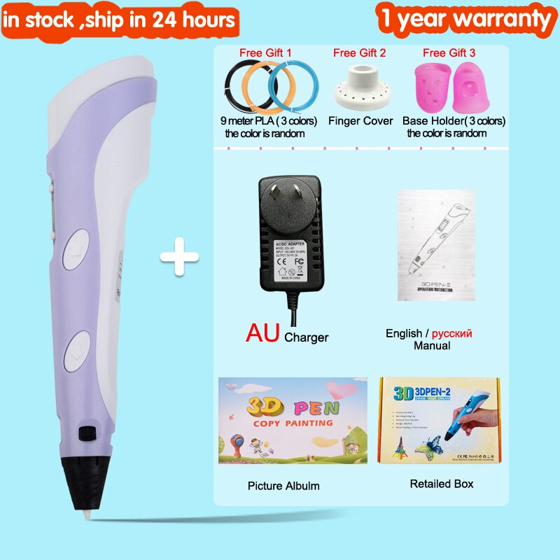 3D Drawing Printing Pen with LCD