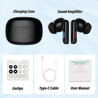 16-channel intelligent noise reduction hearing aid