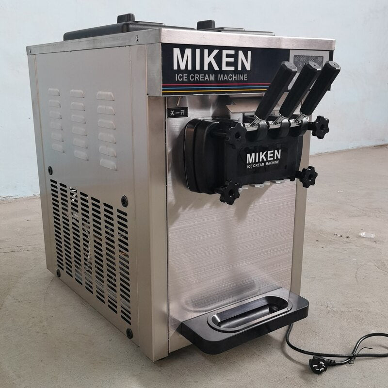 commercial-grade ice cream machine