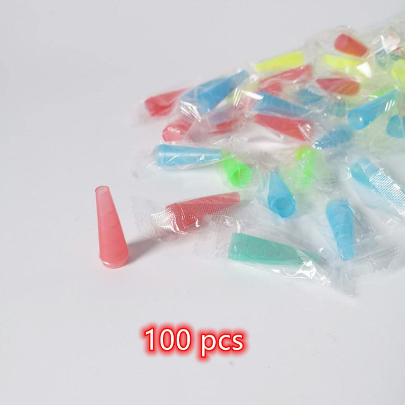 50/100pcs Colorful Mouth Tips