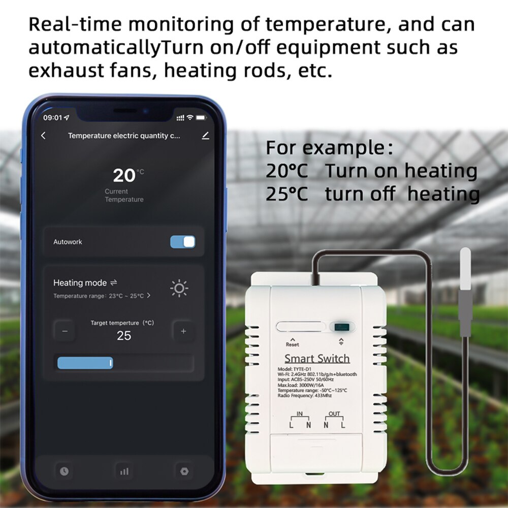 Temperature Monitoring Thermostat