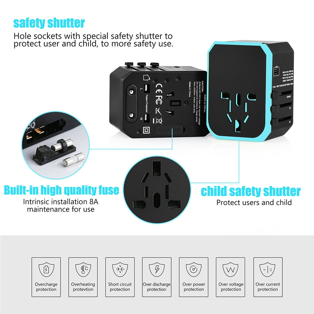 Merlin 2000W World Travel Adaptor