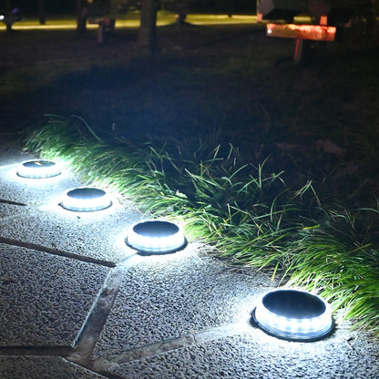 4Pack Solar Ground Light