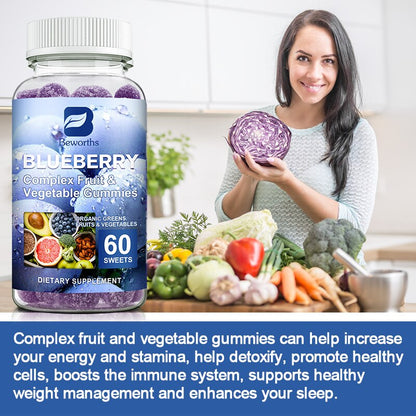 Blueberry Fruit & Vegetable Gummies