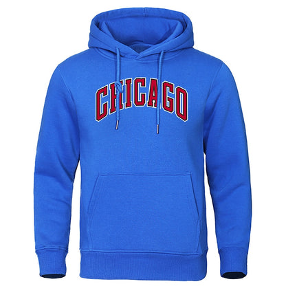 Chicago Basketball Uniform Street Printed Hoodie