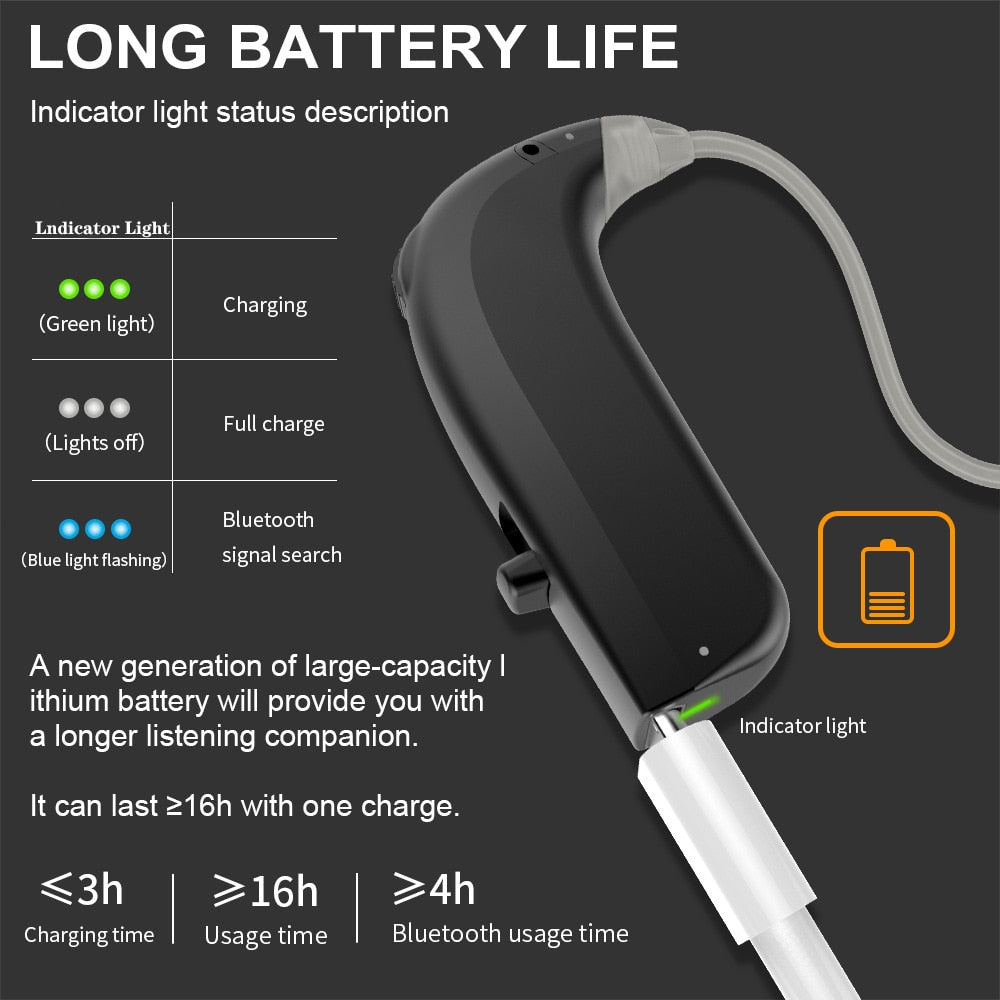 mini rechargeable hearing aid