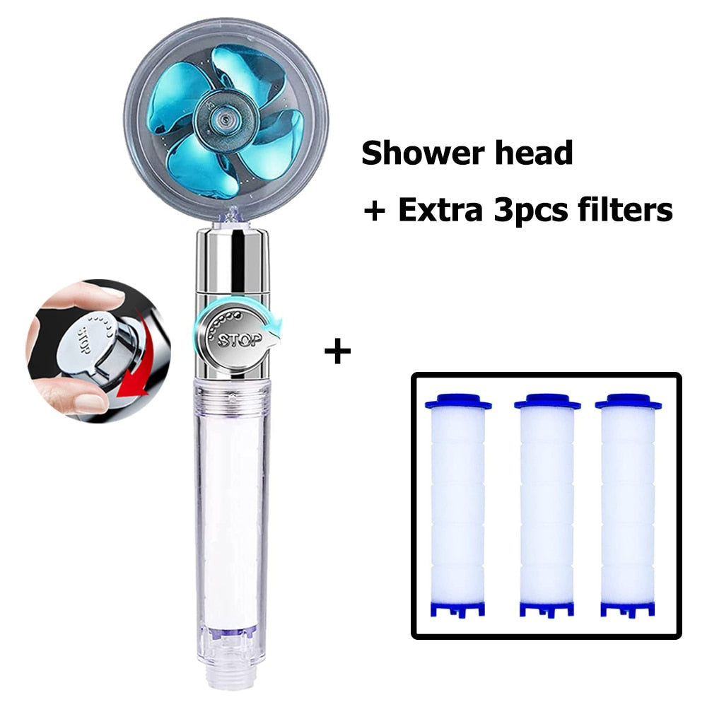 Propeller Shower Head