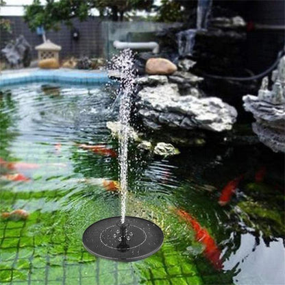 Solar Fountain Bird Bath