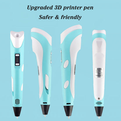 3D Drawing Printing Pen with LCD