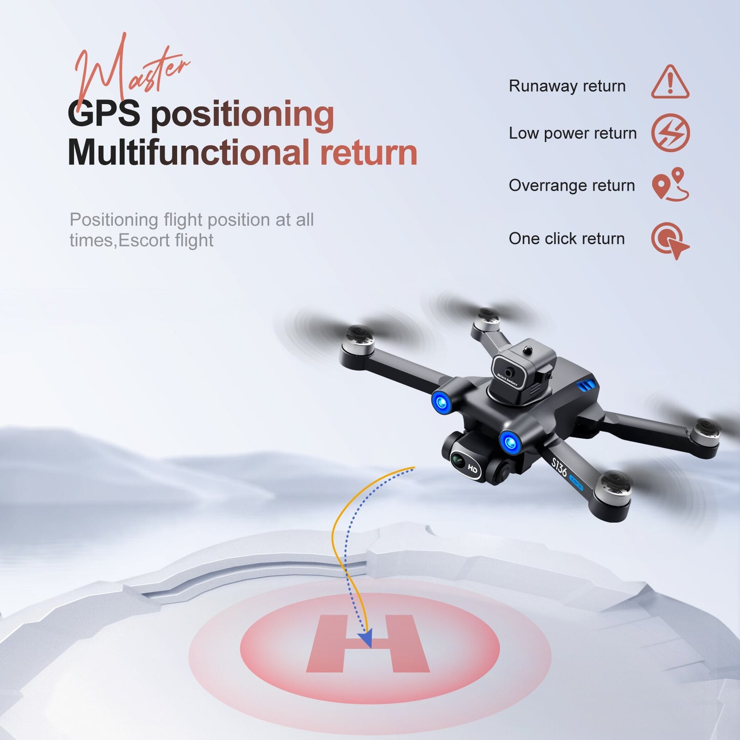 Brushless RC Foldable Quadcopter