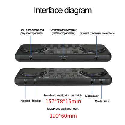 V300 Pro Live Streaming Sound Card