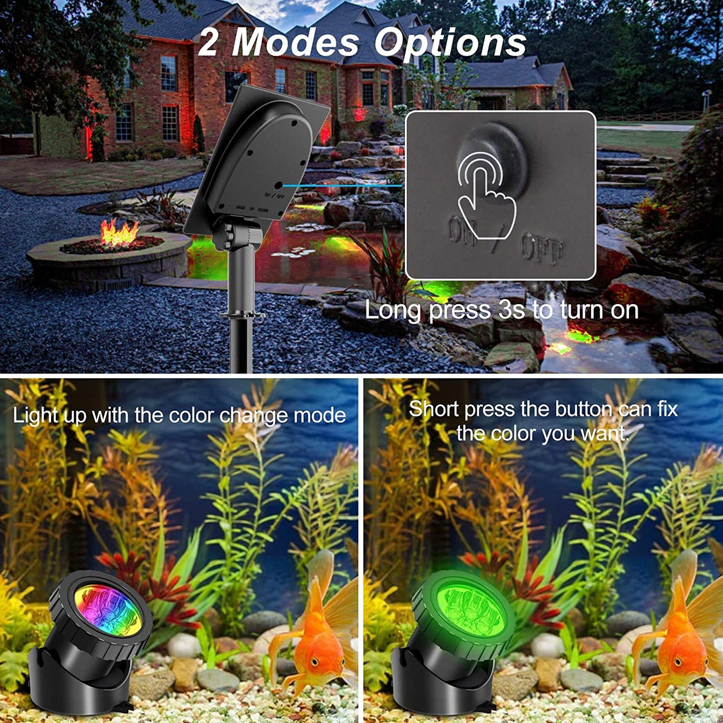 Solar Underwater Lights