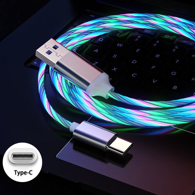 Glowing LED Phone Charger