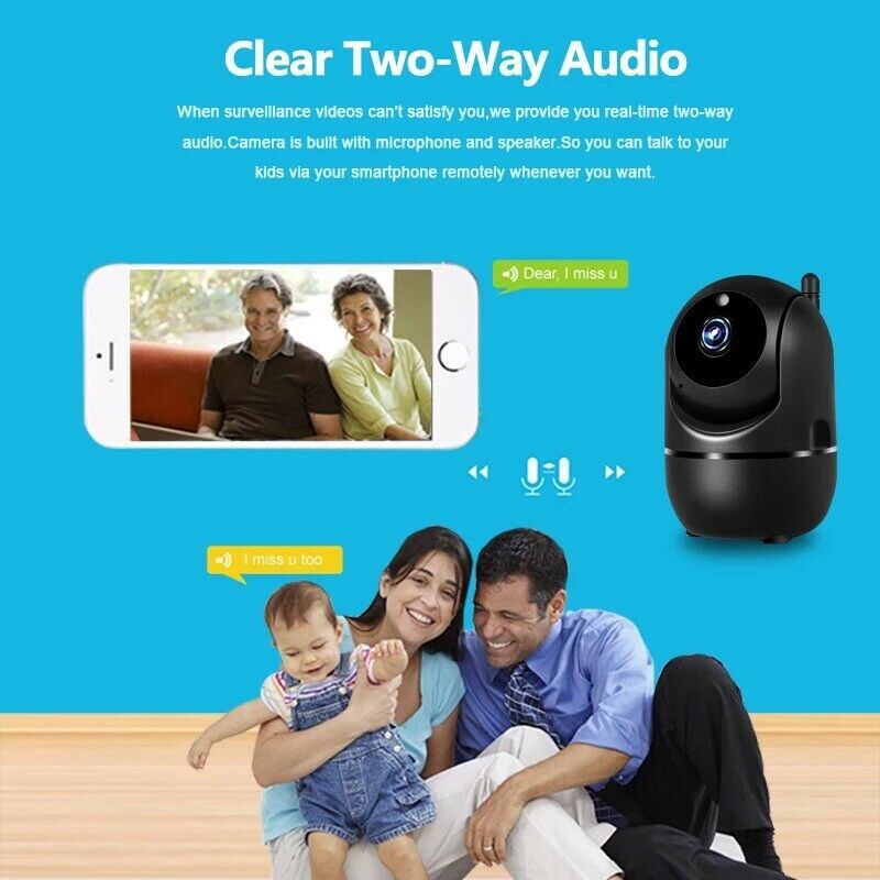 AI Smart Tracking security cam