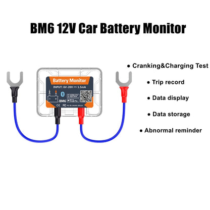 Wireless Bluetooth 4.0 Car Battery Monitor