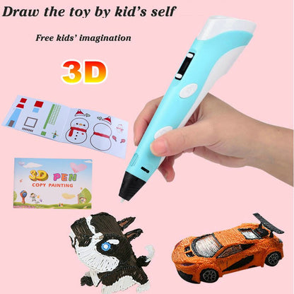 3D Drawing Printing Pen with LCD