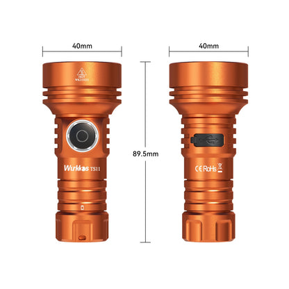 Mini 18350 Flashlight