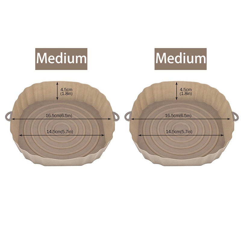 Reusable Air Fryer Silicon tray